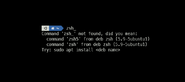 如何在 ZSH 遇到 Command not found 時顯示安裝提示？